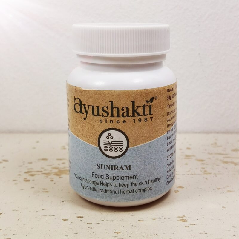 Ayushakti Suniram 60 Tablets (Natural Blood, Muscle and Skin Purifier)