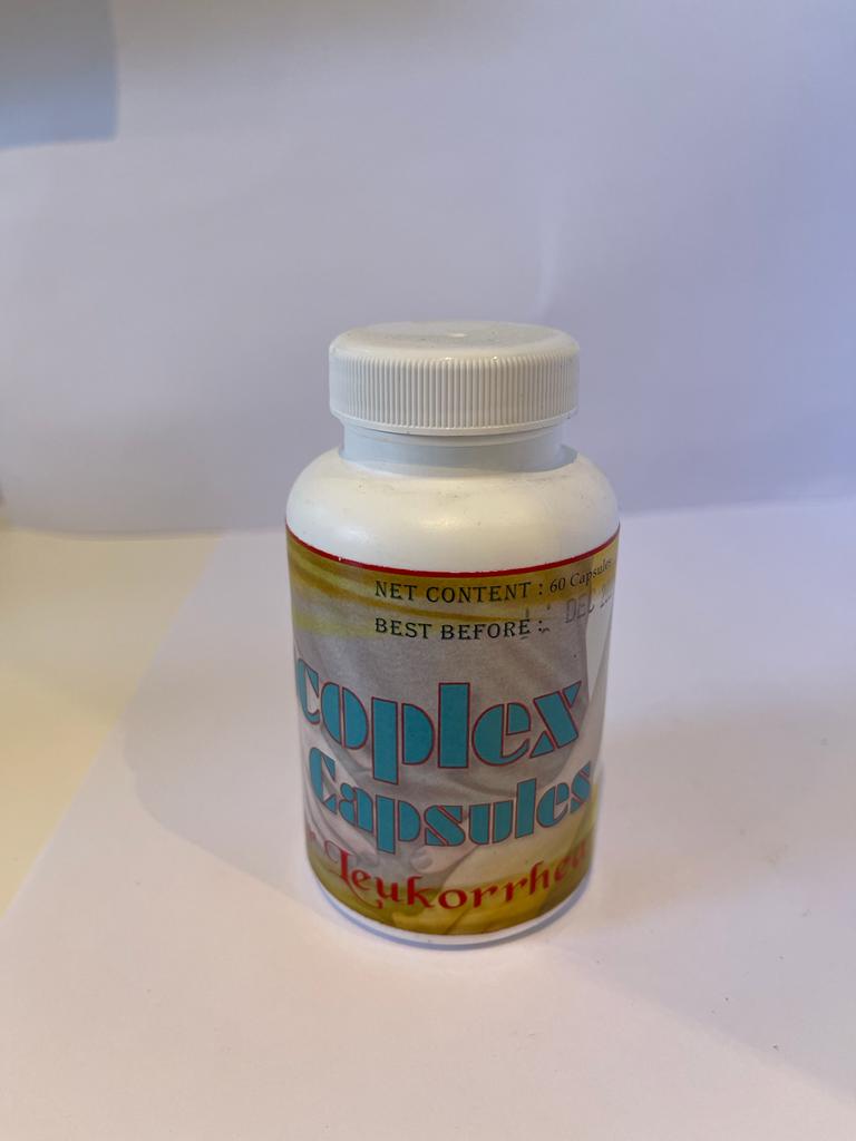 Lucoplex Capsules 120 capsules (For Leukorrhea)