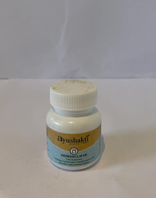 Ayushakti Shirshulhar 60 Tablets (Anti Headache & Migraine Fighter)