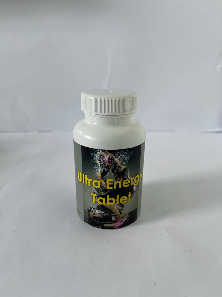 Ultra Energy Tablets 120 tablets (Vitamins and Supplement to Boost Energy)
