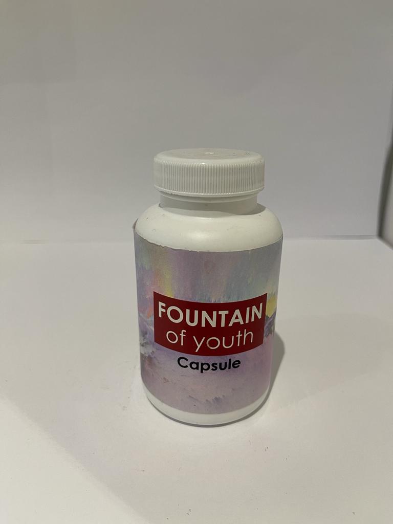 Fountain of Youth 120 Capsules (Anti Ageing Natural Supplement)