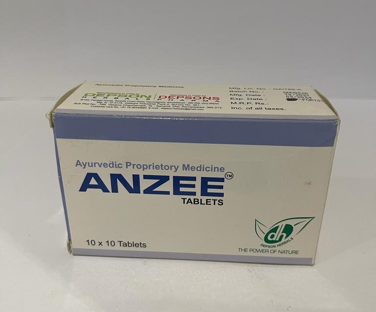 Depsons Herbals Anzee Tablet 100 Tablets (Relieves Depression & Insomnia)