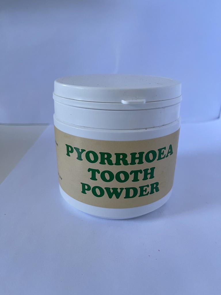 Pyorrhoea Tooth Powder (Herbal Tooth powder Prevents Cavities & Removes Plaque)