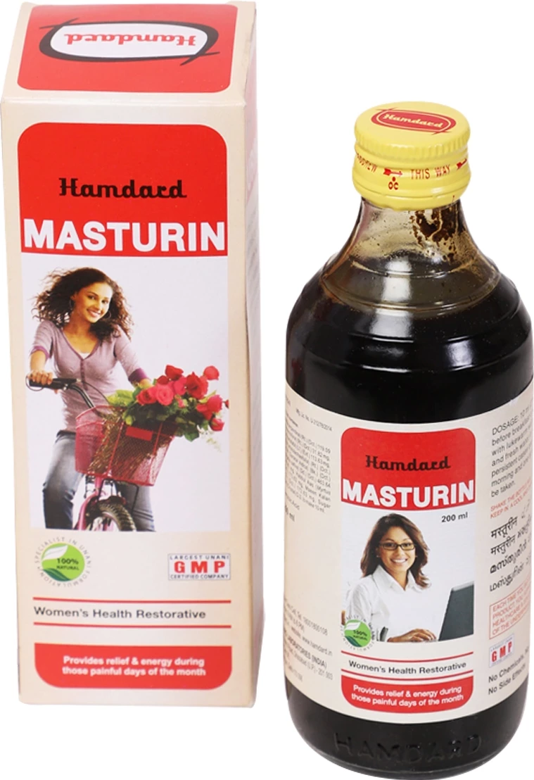 Hamdard Masturin 200 ml (Uterine Disorders & Irregular Periods)