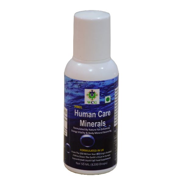WCG Human Care Minerals 50 ml (Hydrates & Balances the pH)